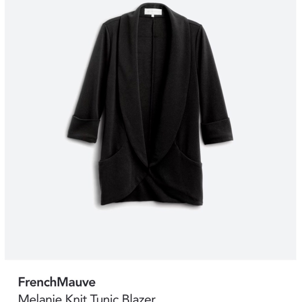 FrenchMauve Melanie Knit Blazer